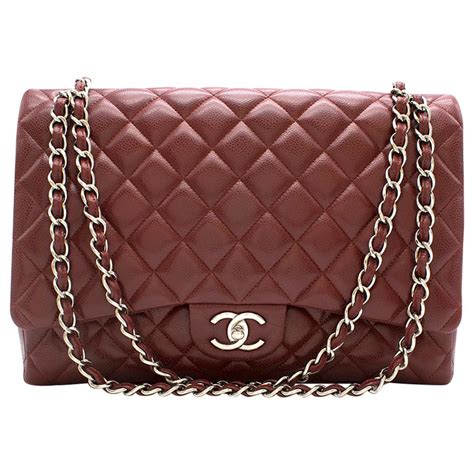 chanel perle burgundy|Flap Bags .